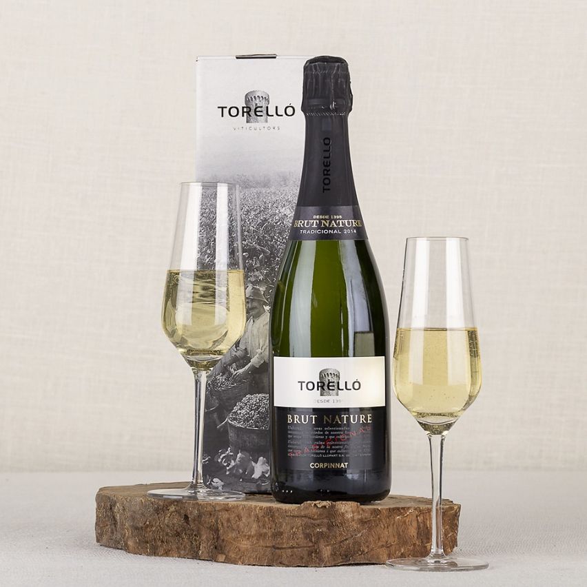 Cava Torelló Brut Nature + Copas