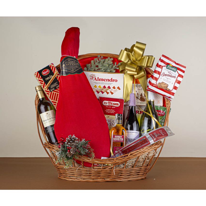 Cesta de Navidad para Sorteo Porras