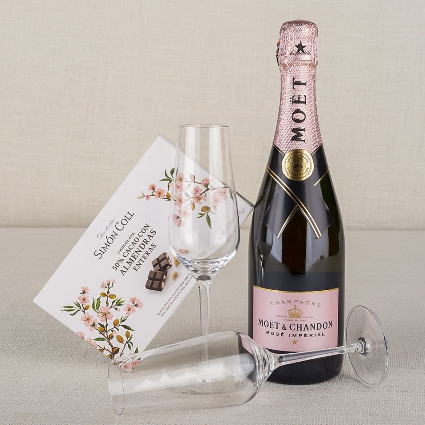 Champagne Moet Rosé