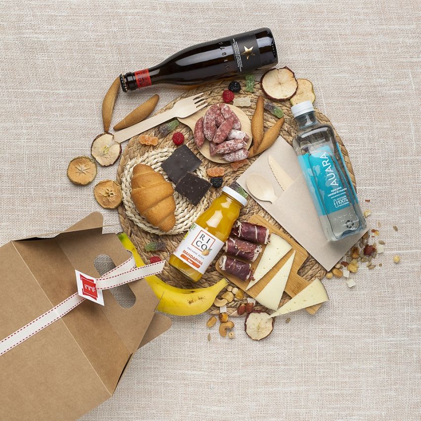 Desayuno 6 - Cerveza Inedit, Zumo Ecológico, Auara y Natursnack de Mango