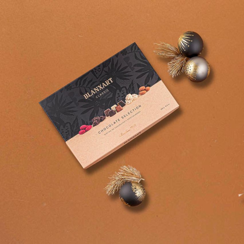 Estuche de Bombones Artesanos Blanxart Chocolate Selección