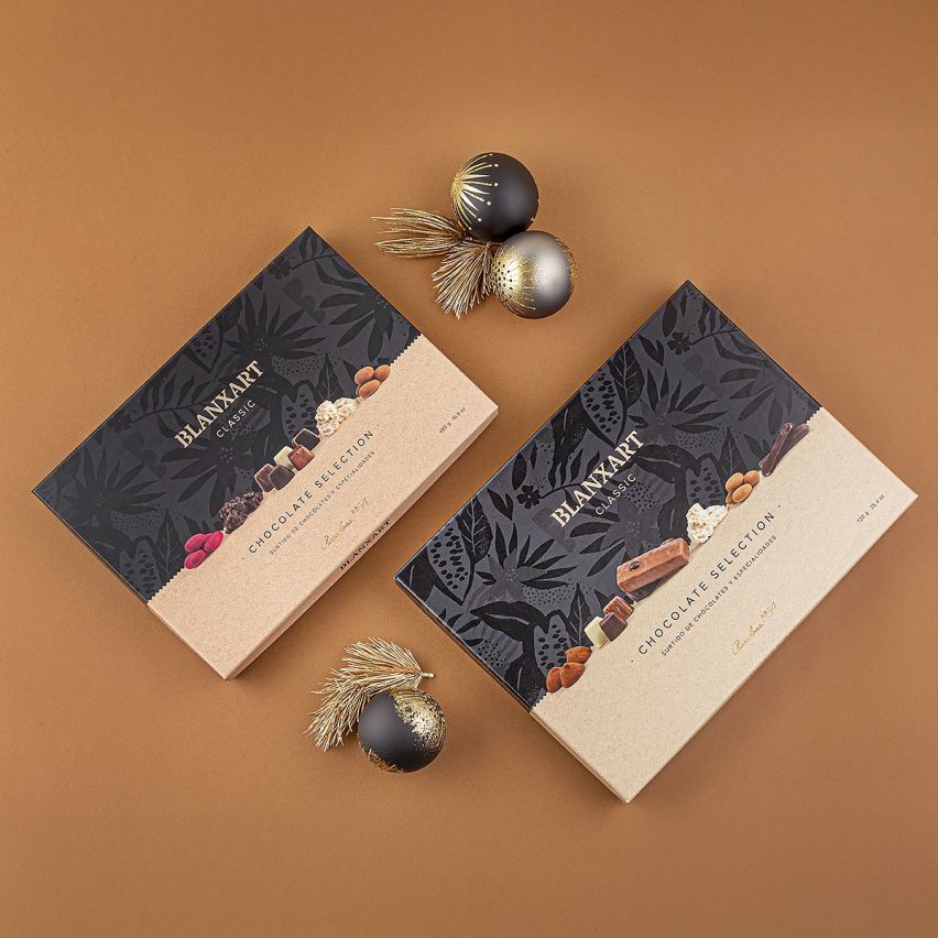 Colección Gourmet Blanxart con Bombones y Barritas de Turrón