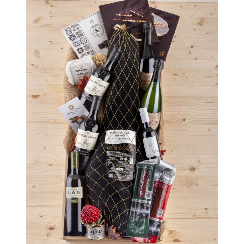 Lote de jamón ibérico de Cebo Casta Noble