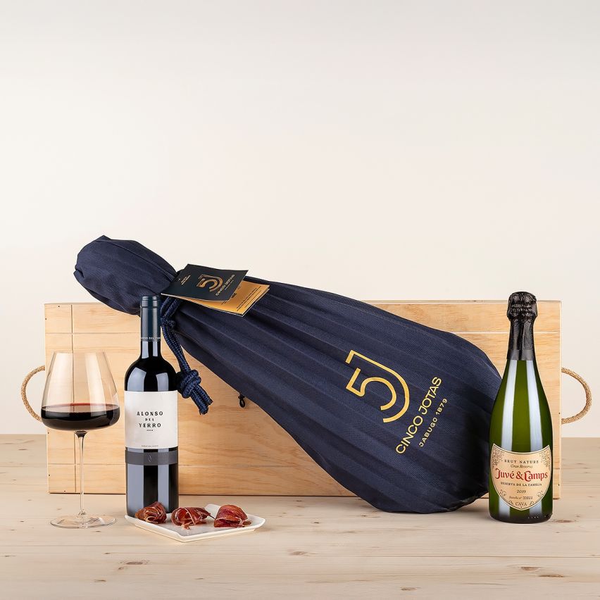 Lote de jamón paleta de bellota 100% ibérica Cinco Jotas