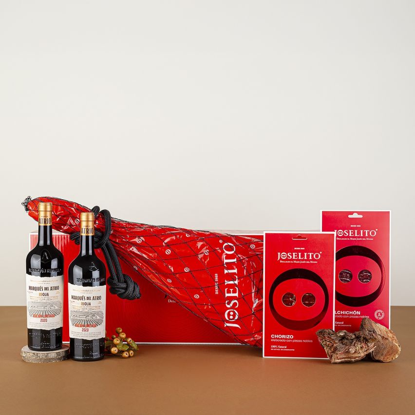 Lote de Navidad con Paleta Gran Reserva Joselito