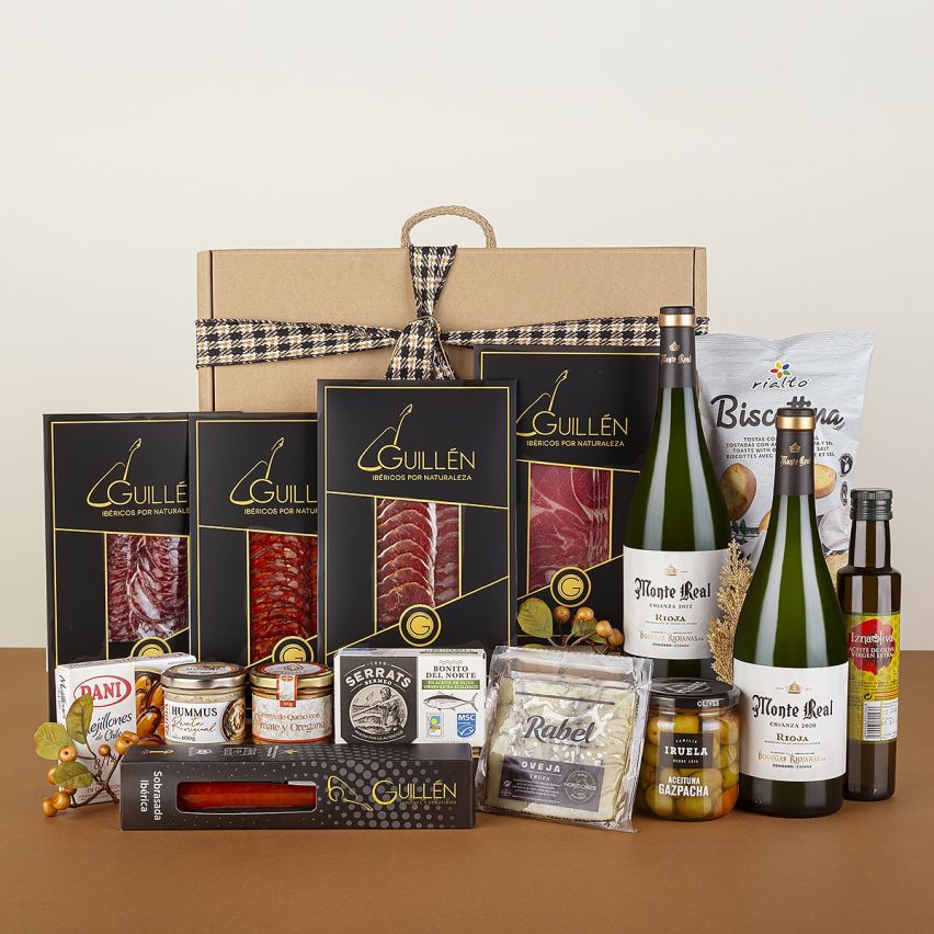 Lote de Navidad Gourmet con Ibéricos Manuel Guillén