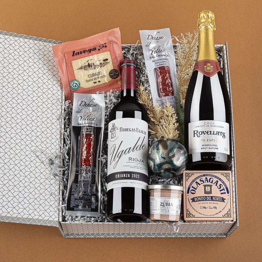 Delibox 1 Tradición Gourmet con Cava y Rioja