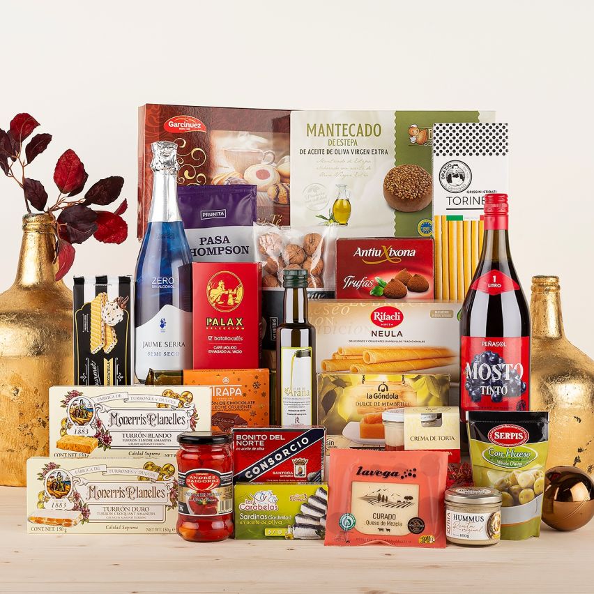 Lote de Navidad sin alcohol y sin cerdo Media Luna