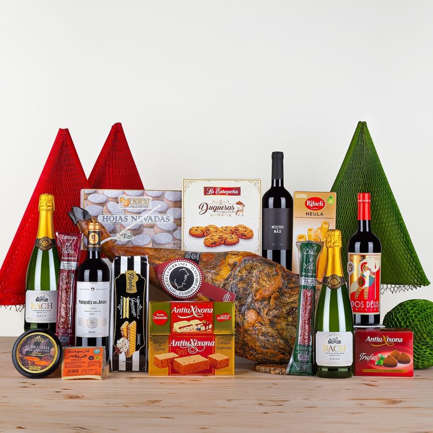 Navidad Lote Navidad surtido con Paleta Gran Reserva MENCIA