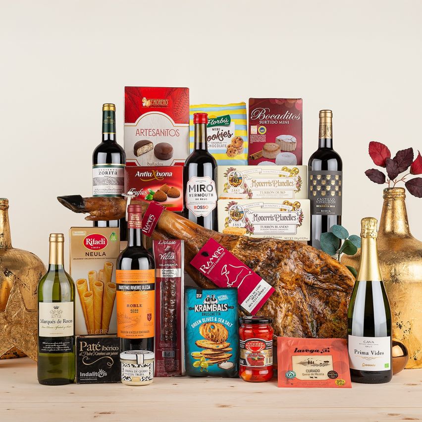 Lote navidad surtido con Paleta Ibérica ACUARIO