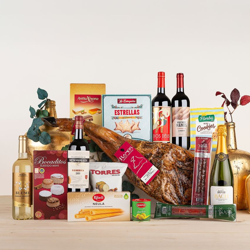 Lote de Navidad surtido con Paleta Ibérica Aitana