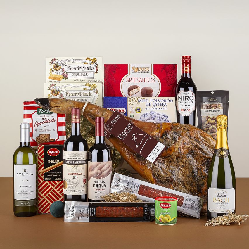 Lote de Navidad Aitana Ibérico con Paleta de Cebo Ramos