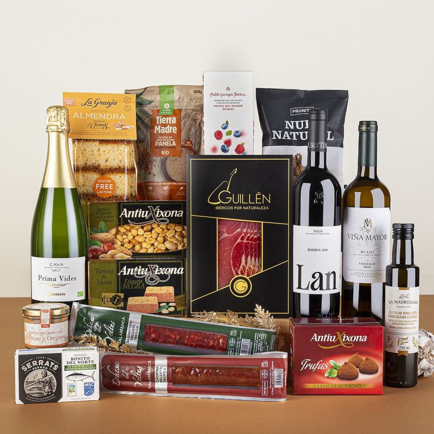Lote de Navidad Sin Gluten con Productos Gourmet