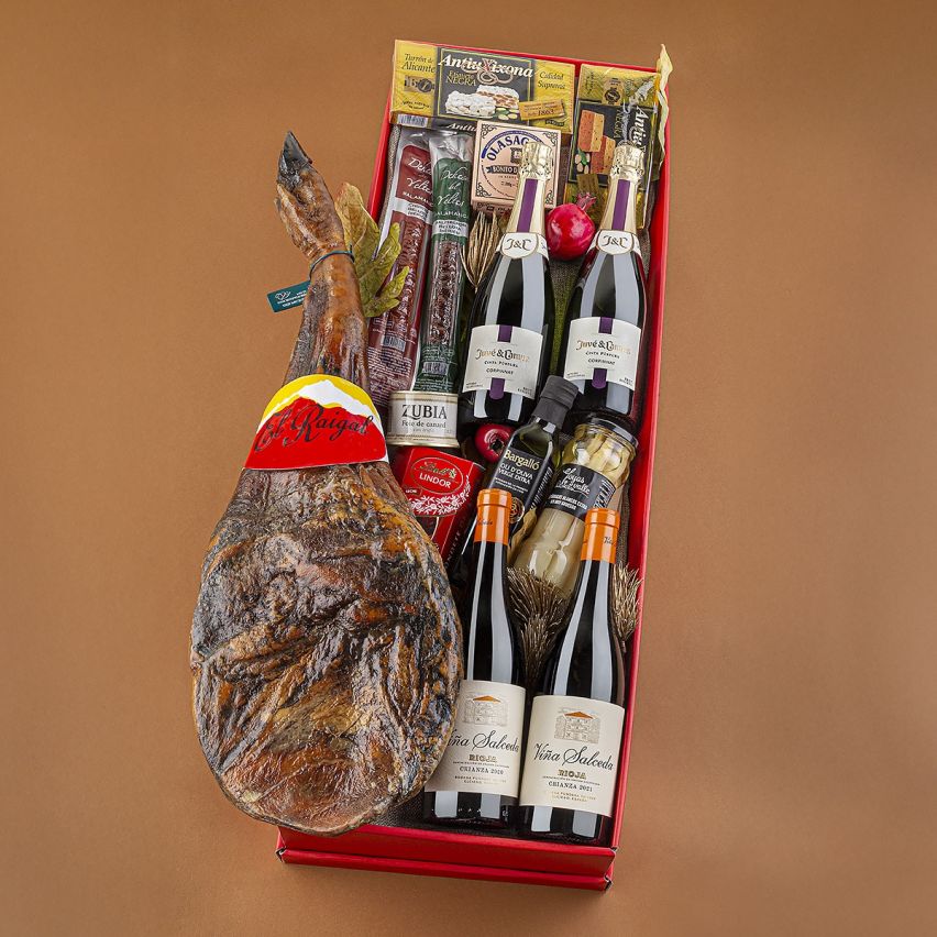Jamonero J-5 con Paleta de Cebo de Campo Ibérica Raigal y Corpinnat