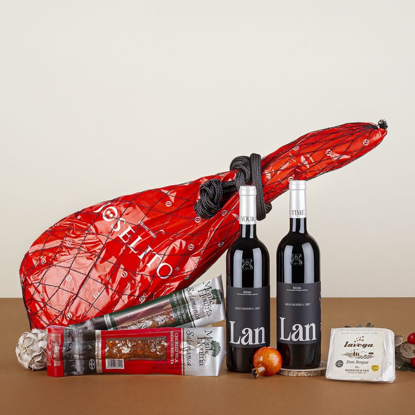 Jamonero 6 con Paleta Joselito Selección Reserva y Queso Artesano
