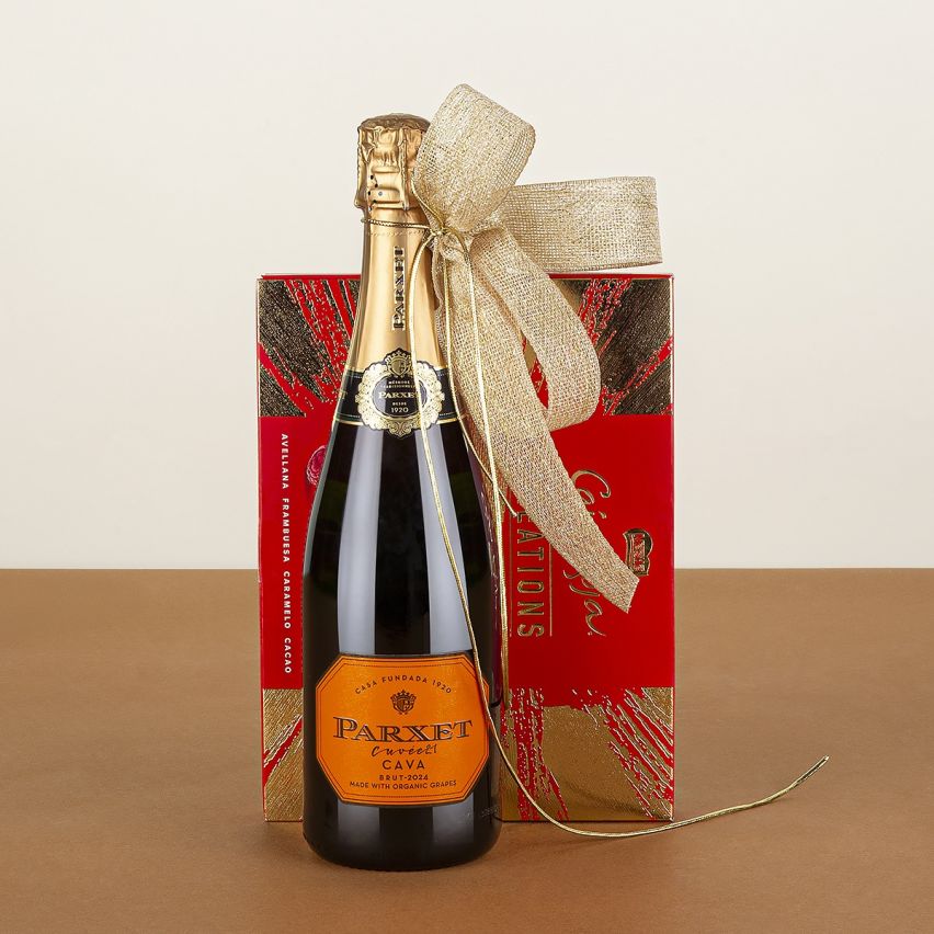 Regalo de Navidad con Cava Parxet & Bombones Nestle Creations