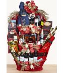 Cesta de Navidad con 2 paletas Joselito y 5 jotas