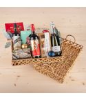 Cesta de Navidad Gourmet con Bombones y Vermouth