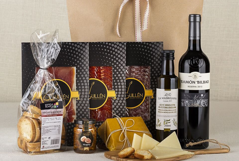 Lotes y Cestas de Navidad con Jamón